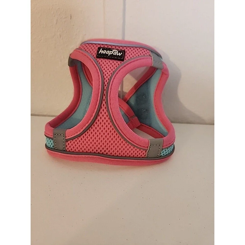 HIP DOGGIE Brand Size XS Ultra Comfort Mesh Harness Vest -Pink- Soft Comfortable
